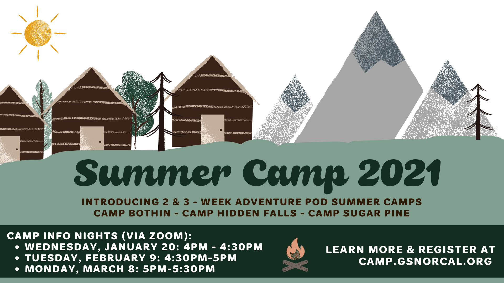 Summer Camp 2021 Info Night (Feb. 9) - GSNorCal Events